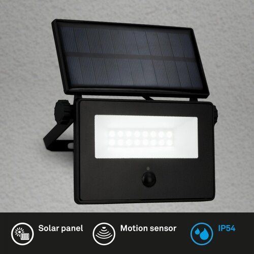 BRILO LED solarni reflektor sa senzorom LED/5W/5,5V IP54 1200 mAh Slike