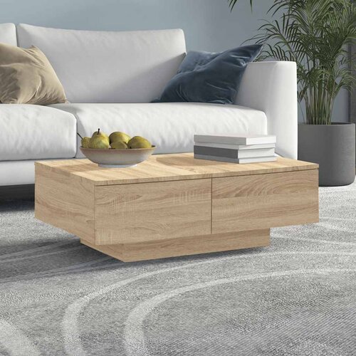  Stolić za kavu boja hrasta sonome 90x60x31 cm konstruirano drvo Cene