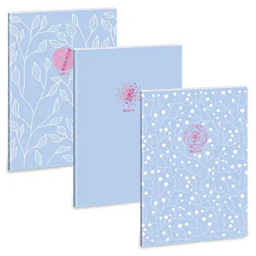 Ars Una soft touch skyblue spring bilježnica sa linijama A/4 Cene