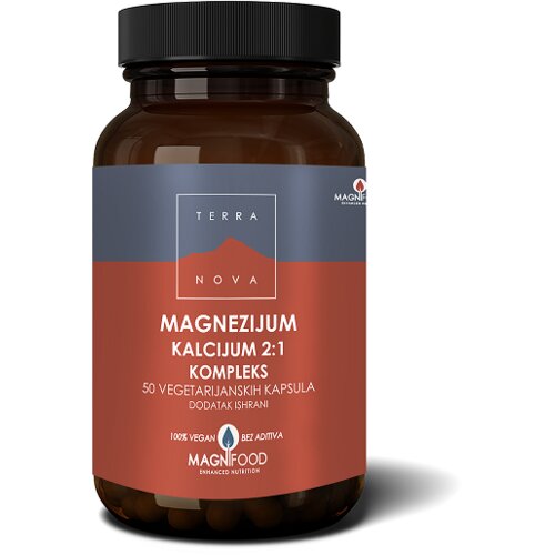 TERRA NOVA Magnezijum kalcijum kompleks 50 kapsula Cene