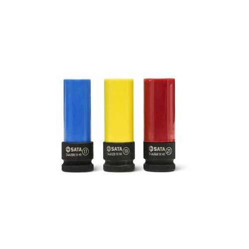  Ključ nasadni za alu felge 1/2&amp;#039; 17,19,21mm ST09142G SATA Slike