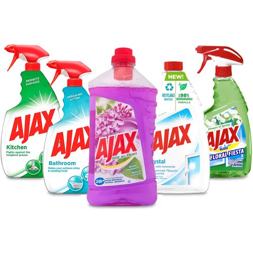 Ajax Paket proizvoda za održavanje kuće, 5 proizvoda Cene