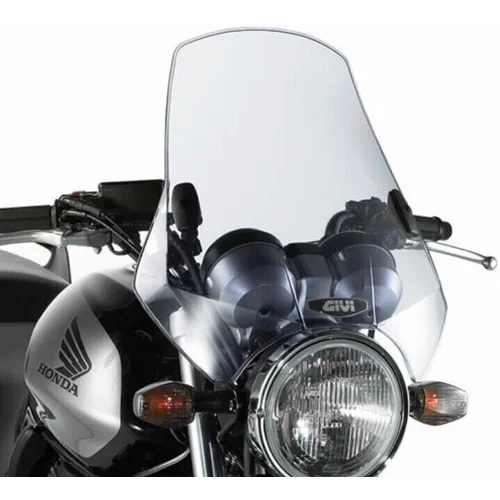 Givi A660 Universal Screen with 2 Point Handlebar Smoke 42,5x42cm