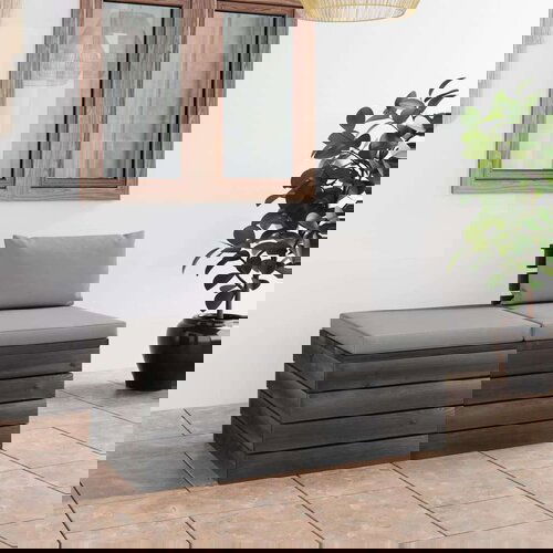  2-dijelna vrtna garnitura od paleta od borovine s jastucima Cijene