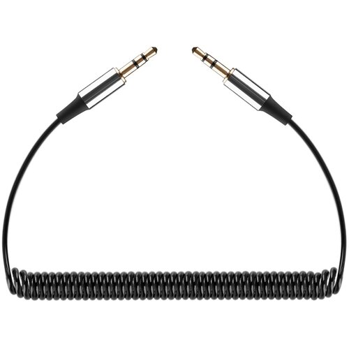 Rebel Spiralni audio kabl 3.5mm - 3.5mm, dužina 100 cm, model RB-6008-100-B Slike