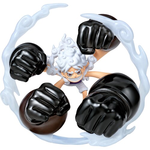 One piece Monkey D Luffy Gear 5 Gum-Gum Dawn Gatling World Collectable zbirateljska figura 12cm Cene