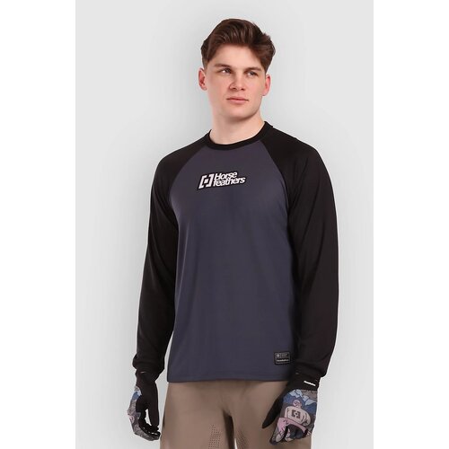 Horsefeathers Spike Long Sleeve Jersey indigo / black Cene
