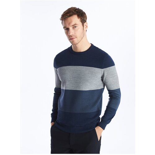 LC Waikiki Crew Neck Long Sleeve Men's Knitwear Sweater Slike