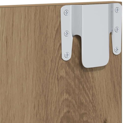  Set TV komoda Zidne Umjetnički hrast 120 x 23,5 x 90 cm Slike