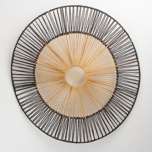  univerzalni abažur keria, prečnik 80 cm, braon/crna Slike