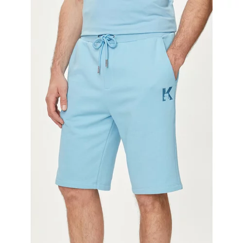 Karl Lagerfeld Športne kratke hlače 705889 542900 Modra Regular Fit