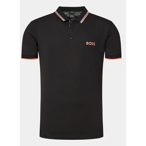 Boss Polo majica Paddy Pro 50469102 Črna Regular Fit