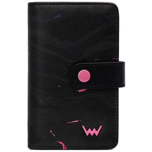 Vuch Maeva Middle Marble Black Wallet