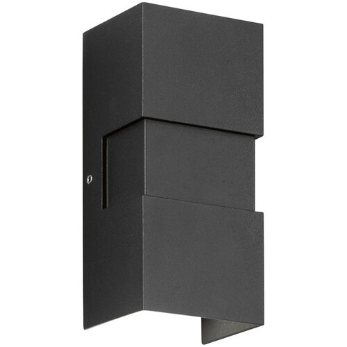 Fischer &amp;amp; Honsel Crna LED zidna lampa Oslo - Slike