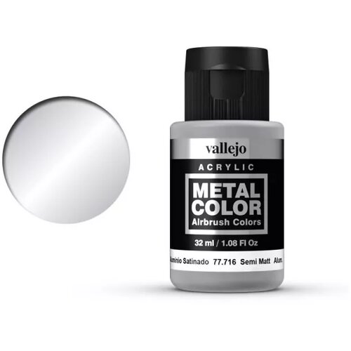 Vallejo Metal Color 716 Semi Matte Aluminium - 32 ml Cene