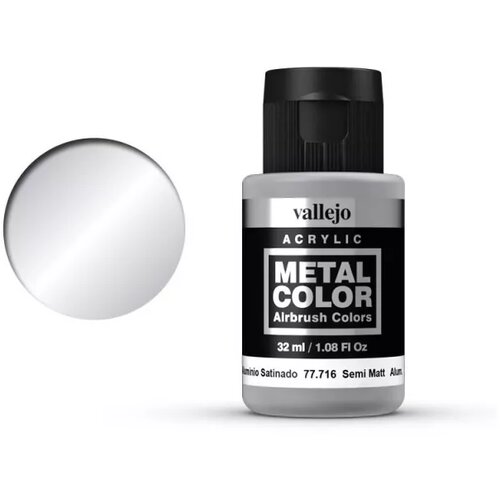 Vallejo semi mate aluminium 32ml Cene