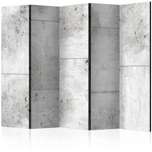  Paravan u 5 dijelova - Concretum murum II [Room Dividers] 225x172