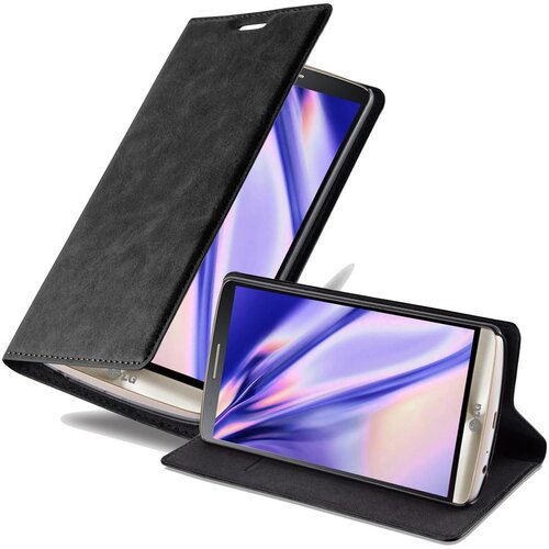 Cadorabo Ohi&scaron;je, združljivo z LG G3 v nočna črna - Za&scaron;čitni ovitek z magnetnim zapiranjem, stoječo funkcijo in režo za kartice, (20549564) Cene