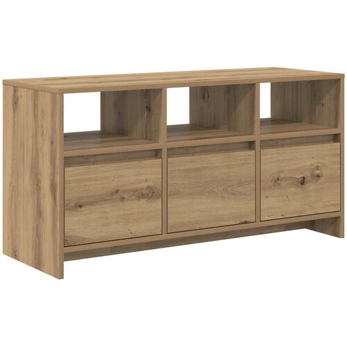  TV komoda 102 x 37,5 x 52,5 cm Hrast artisan Konstruirano drvo Slike