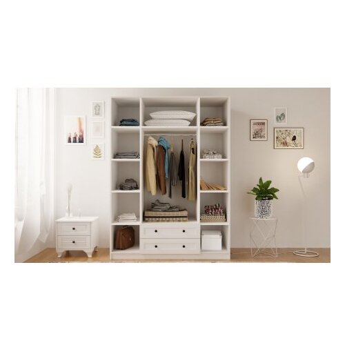 Hanah home ormar mat bela boja rb 074 Slike