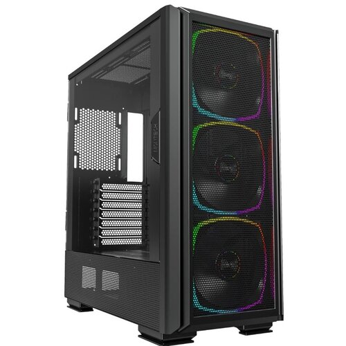 MONTECH Sky Two GX Black TG, E-ATX, Mid-Tower 3x 140mm ARGB Fans Cijene