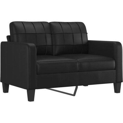 Maison Chic Dvosed kavč - Sofa - Kanape črn 120 cm umetno usnje, (21727273) Cene