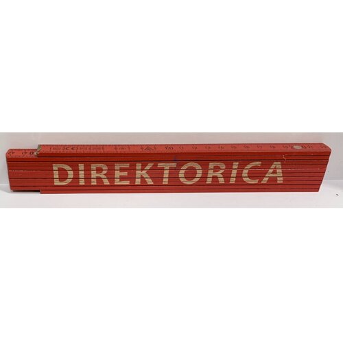 HEKA Zidarski metar (Duljina: 2 m, Natpis: Direktorica, Boja: Crvene boje) Slike