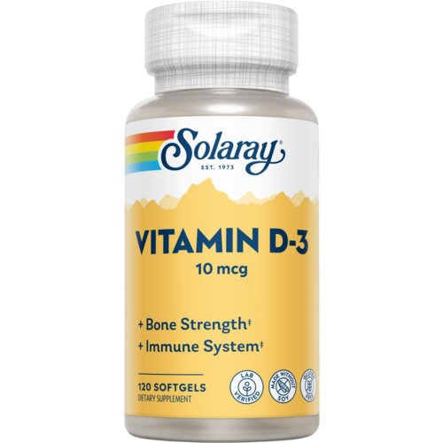 Vitamin D3 10 mcg - 120 mehk. kaps. Cene