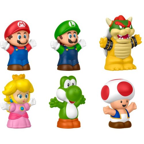 Super Mario Fisher-Price Little People set 6 figura Slike
