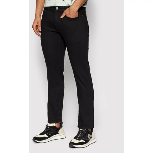 Tommy Jeans Jeans hlače Scanton DM0DM09560 Črna Slim Fit