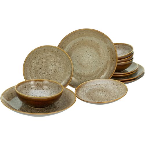 Creatable Jedilni Servis Reactive Nostalgic Cognac, 12-Delni Cene