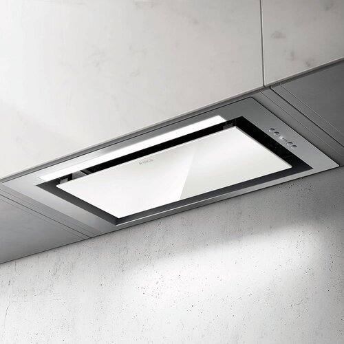Elica napa HIDDEN 2.0 - 60 cm,INOX / BIJELO STAKLO Cijene