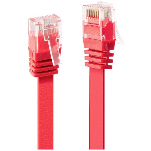 Lindy 47513 RJ45 omrežni kabel\, Patch kabel CAT 6 3.00 m rdeča 1 kos, (20421369) Cene