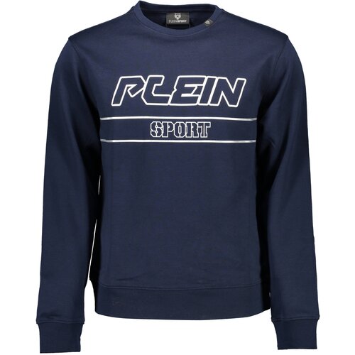 Plein Sport SWEATSHIRT WITHOUT ZIP MAN BLUE Cene