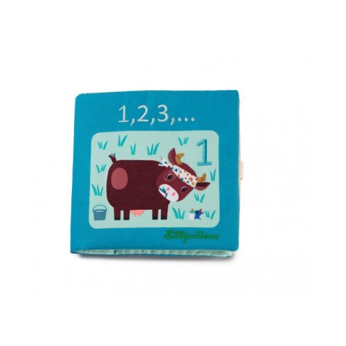 Lilliputiens &amp;ndash; didaktična knjižica iz blaga &amp;ndash; 1, 2, 3 &amp;hellip; &amp;scaron;tetje Slike