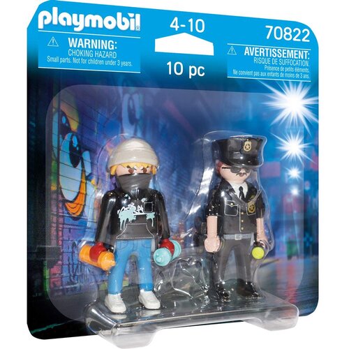 Playmobil POLICAJCI I ULIČNI UMJETNIK 70822 Cene