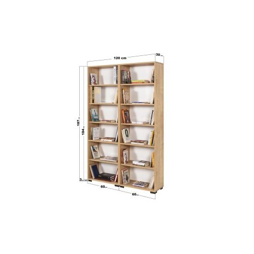Hanah home Polica za knjige Evm 8222 Slike