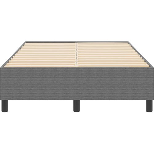  Krevetna platforma Svijetlo siva 120 x 190 cm Kordura tekstil Slike