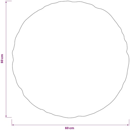  Presvlaka za jastuk 2 pcs HEERLEN Zelena &amp;Oslash; 60 cm Poliester Slike