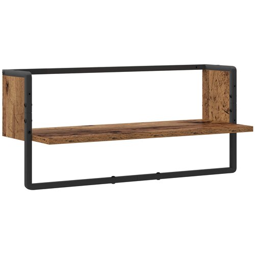 vidaXL Stenska polica Montaža za steno Star les 65 x 25 x 30 cm, (5000307187) Cene