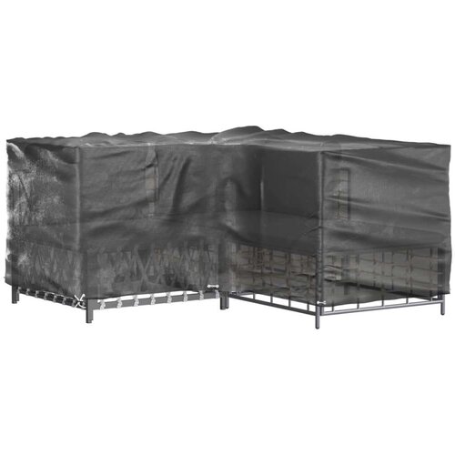  Navlaka za kutnu vrtnu garnituru sa 16 u&amp;scaron;ica 215x215x90 cm Slike