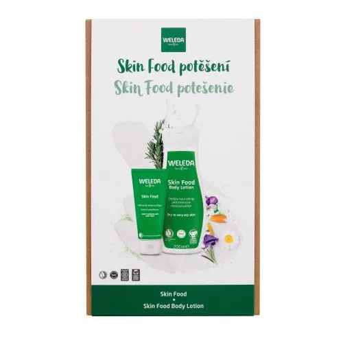 Weleda Skin Food Set losjon za telo Skin Food 200 ml + krema za obraz in telo Skin Food Face and Body Cream 30 ml za ženske