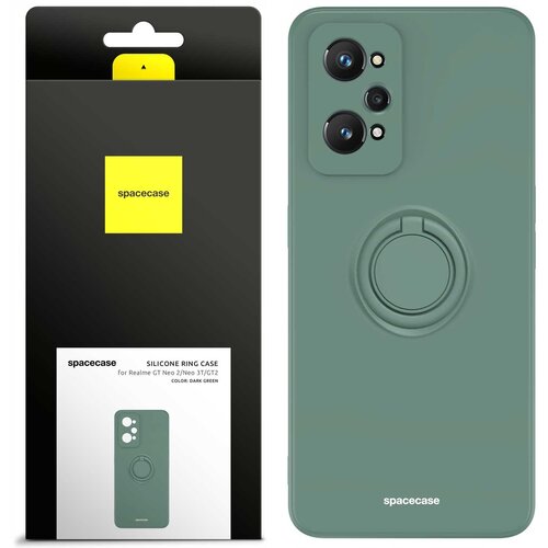 Spacecase SILIKONSKI OVITEK OBROČ ZA REALME GT NEO 2 3T GT2 TELEFON ZELEN, (21962708) Cene