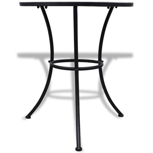 vidaXL bistro stolić plavo-bijeli 60 cm s mozaikom Cijene