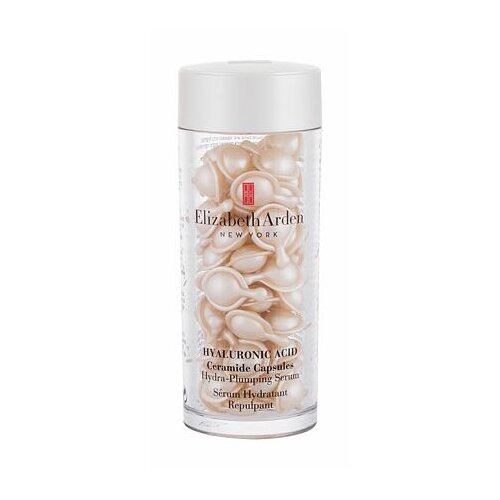 Elizabeth Arden Ceramide Hyaluronic Acid Capsules Hydra-Plumping Serum vlažilni serum v kapsulah 60 ks za ženske Slike