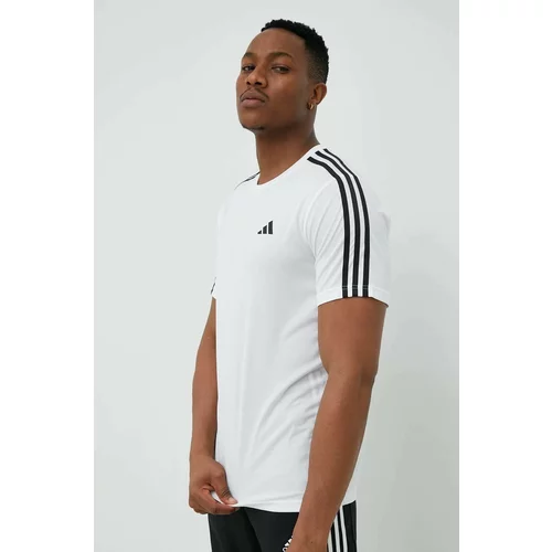 Adidas Kratka majica za vadbo Training Essentials bela barva