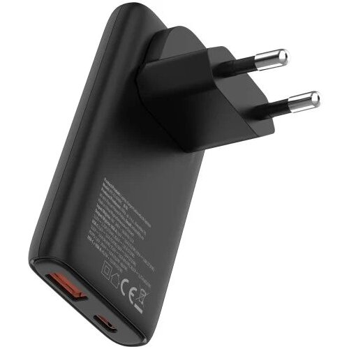ALLITY zidni polnilec GaN PD QC ATC-02-65WAC 1x USB-C + 1x USB-A 65W črn Cene