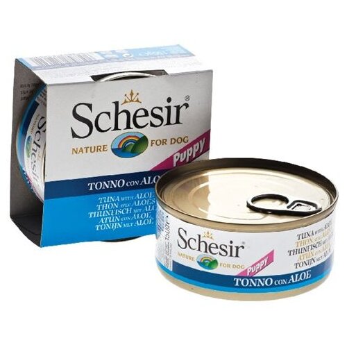 Schesir Puppy tuna s aloe verom u želeu, konzerva 150 g Cijene