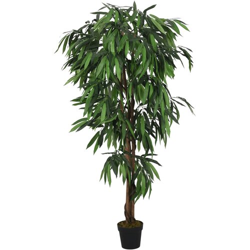 Umjetno stablo manga 900 listova 180 cm zeleno Cijene