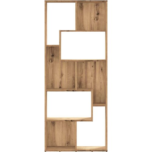 VidaXL Regal za knjige boja hrasta 67 x 24 x 161 cm konstruirano drvo Slike